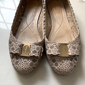 Ferragamo ballerina flats